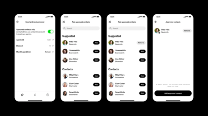 Introducing Approved Contacts: Enhanced Parental Oversight for Teen P2P Transactions