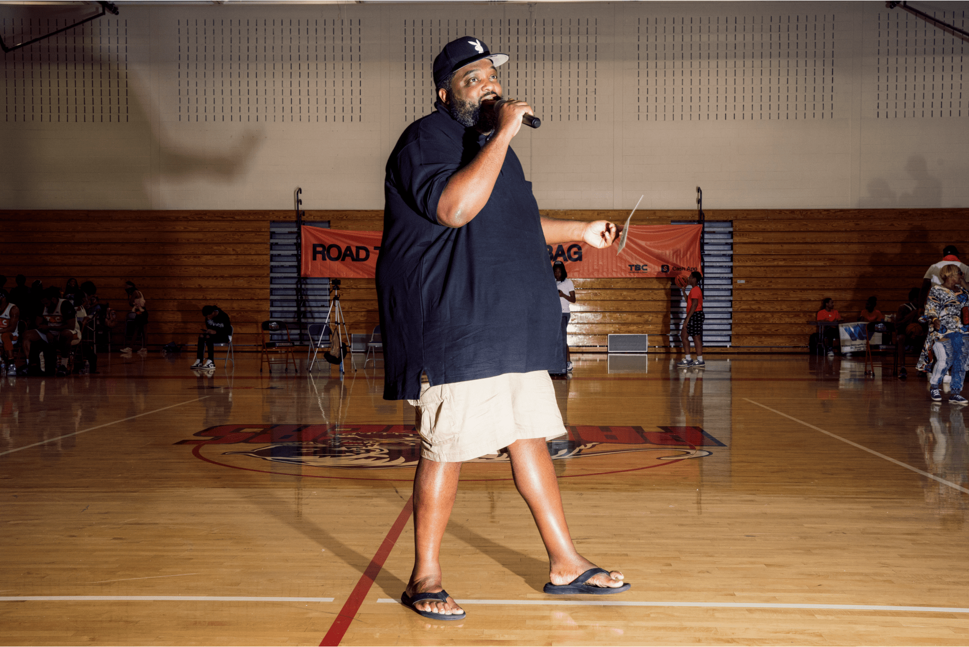 Lamar at the Bit Coin Classic in Atlanta