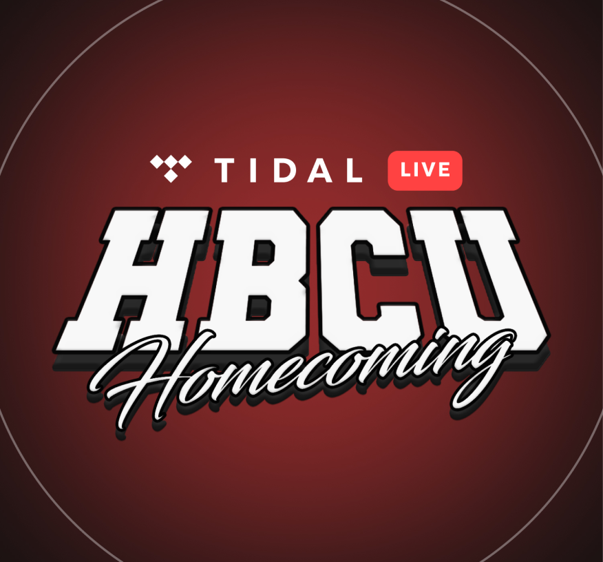 The TIDAL Live HBCU Homecoming event logo.