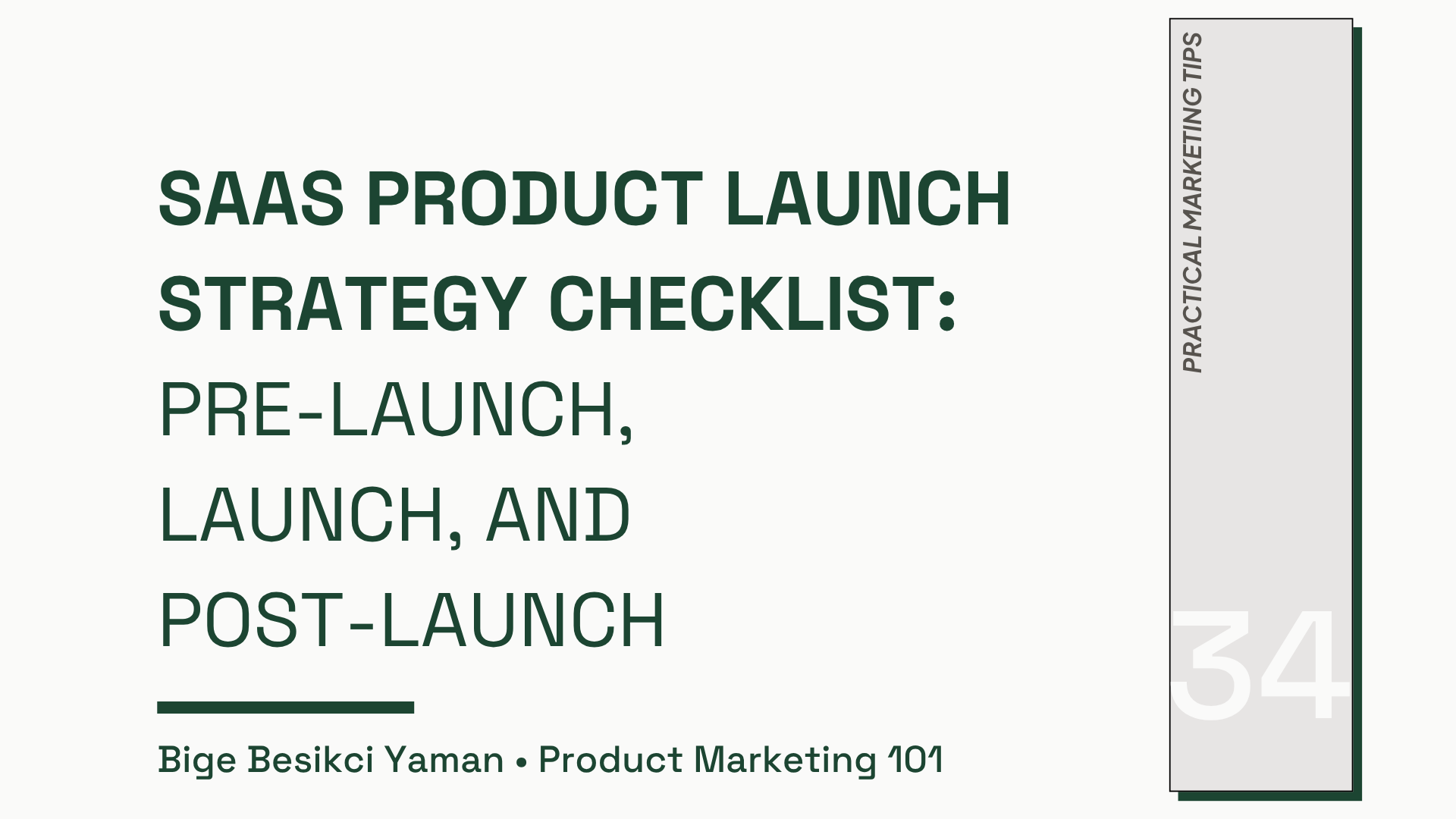 SaaS Product Launch Strategy Checklist: Complete Guide