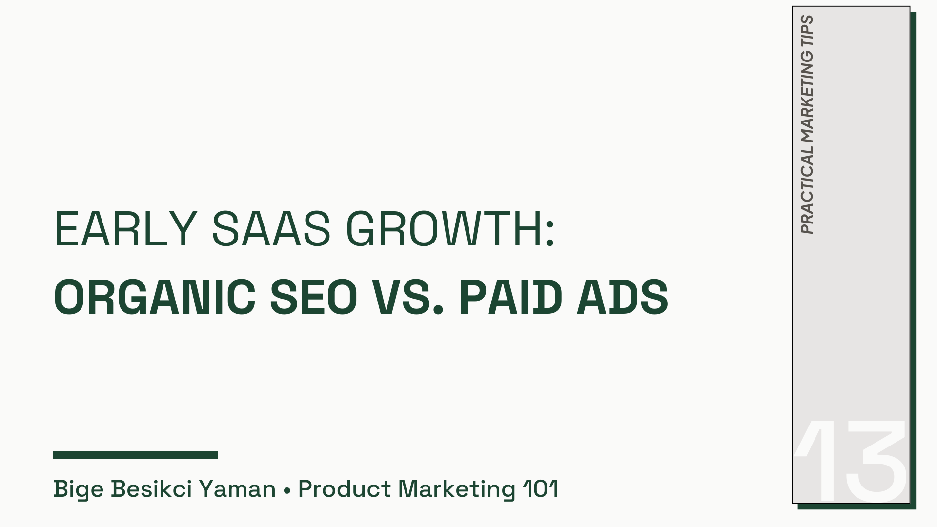 Investing in Paid Ads vs. Organic SEO for Early SaaS Growth
