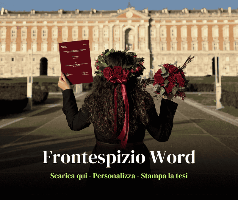 Frontespizio Word i 10 modelli più scaricati per la tesi