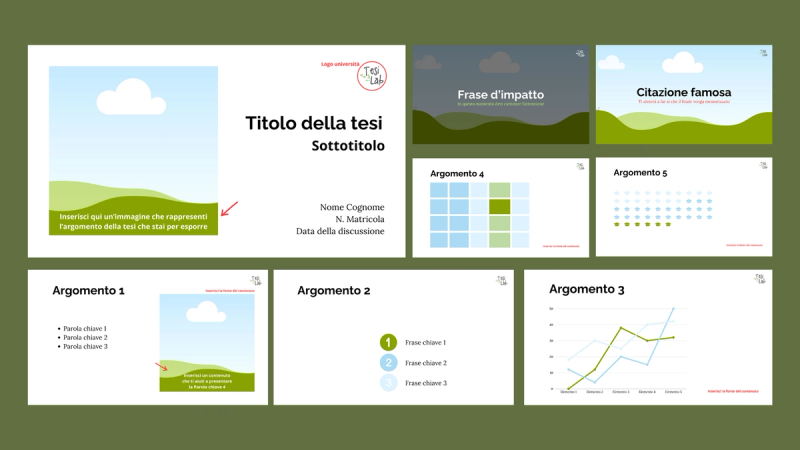 come fare powerpoint tesi presentazione discussione di laurea