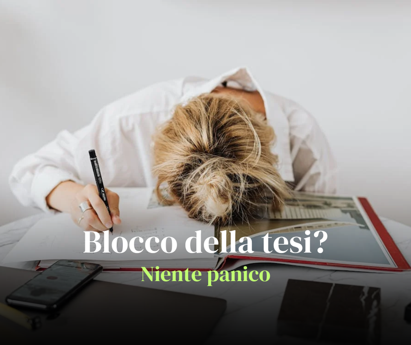 blocco della tesi