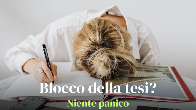 blocco della tesi