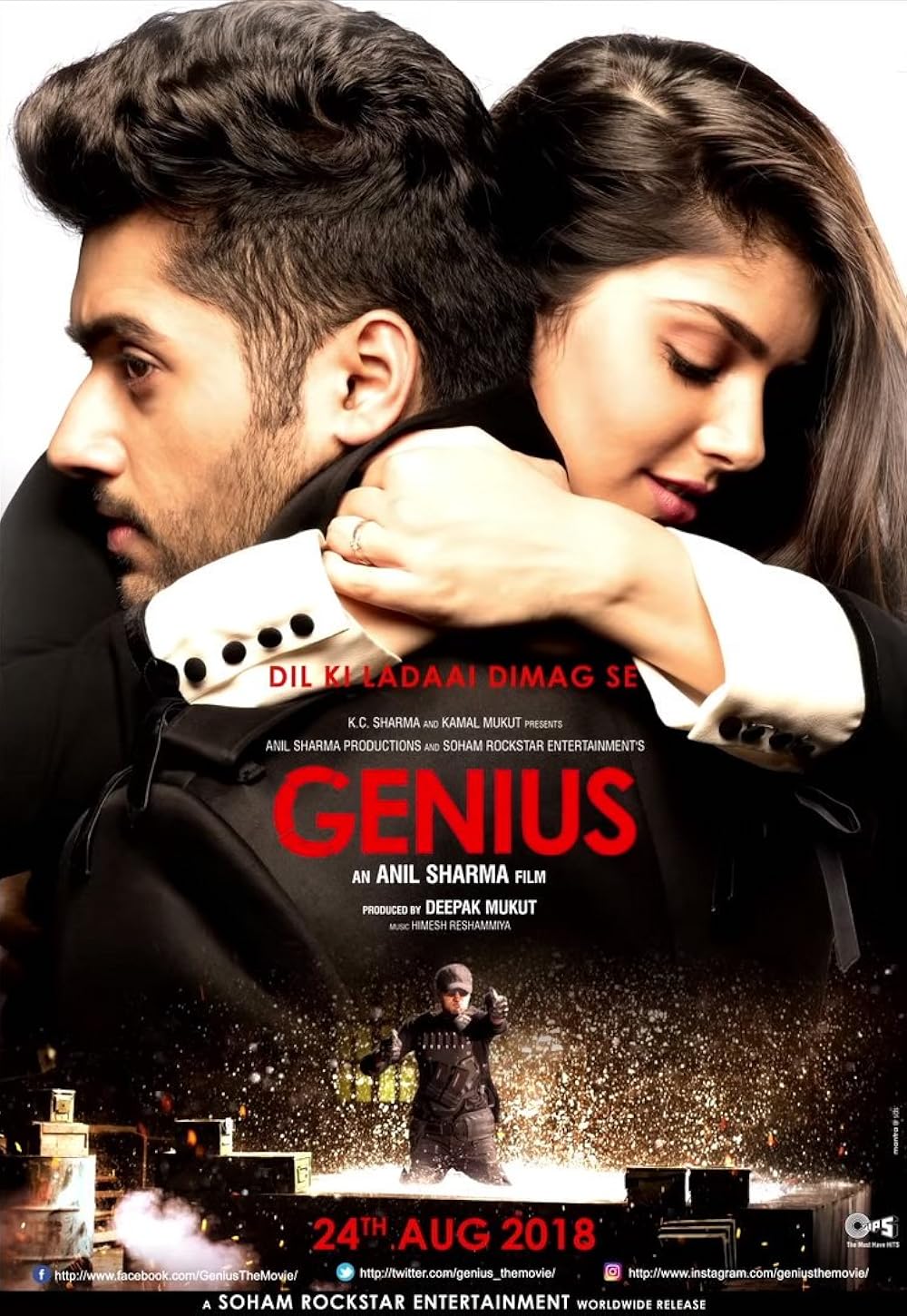 Genius movie poster