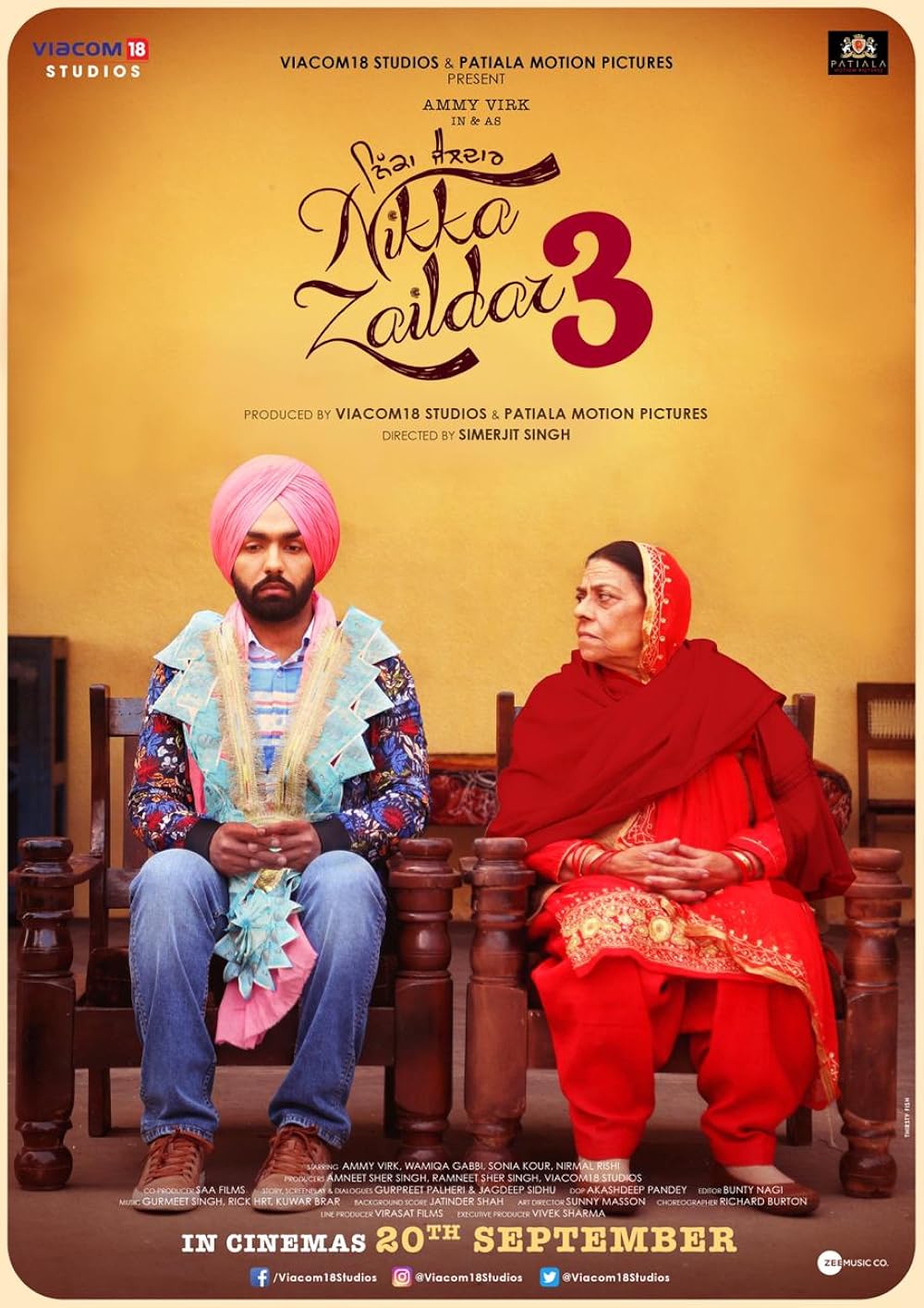 Nikka Zaildar 3 movie poster