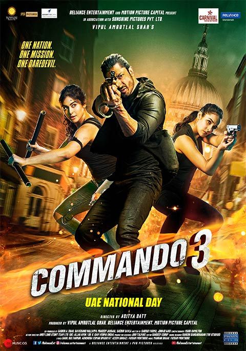 Commando 3 movie poster
