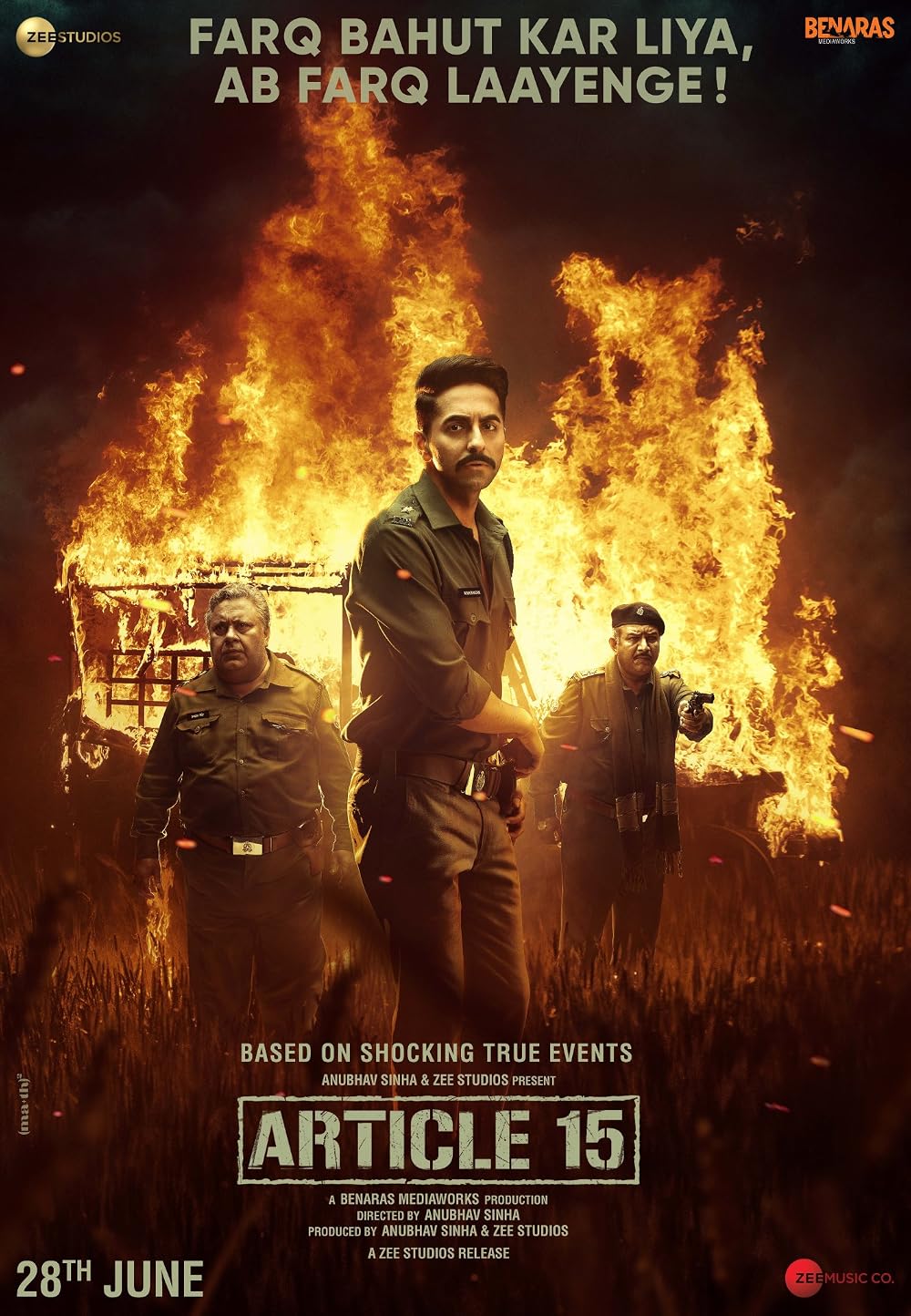 Article 15 movie poster