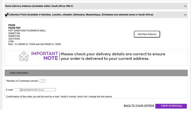 Avon representative website confirm address