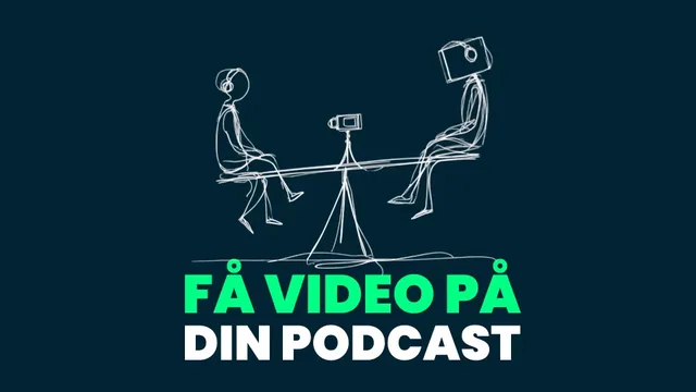 Få video på din podcast