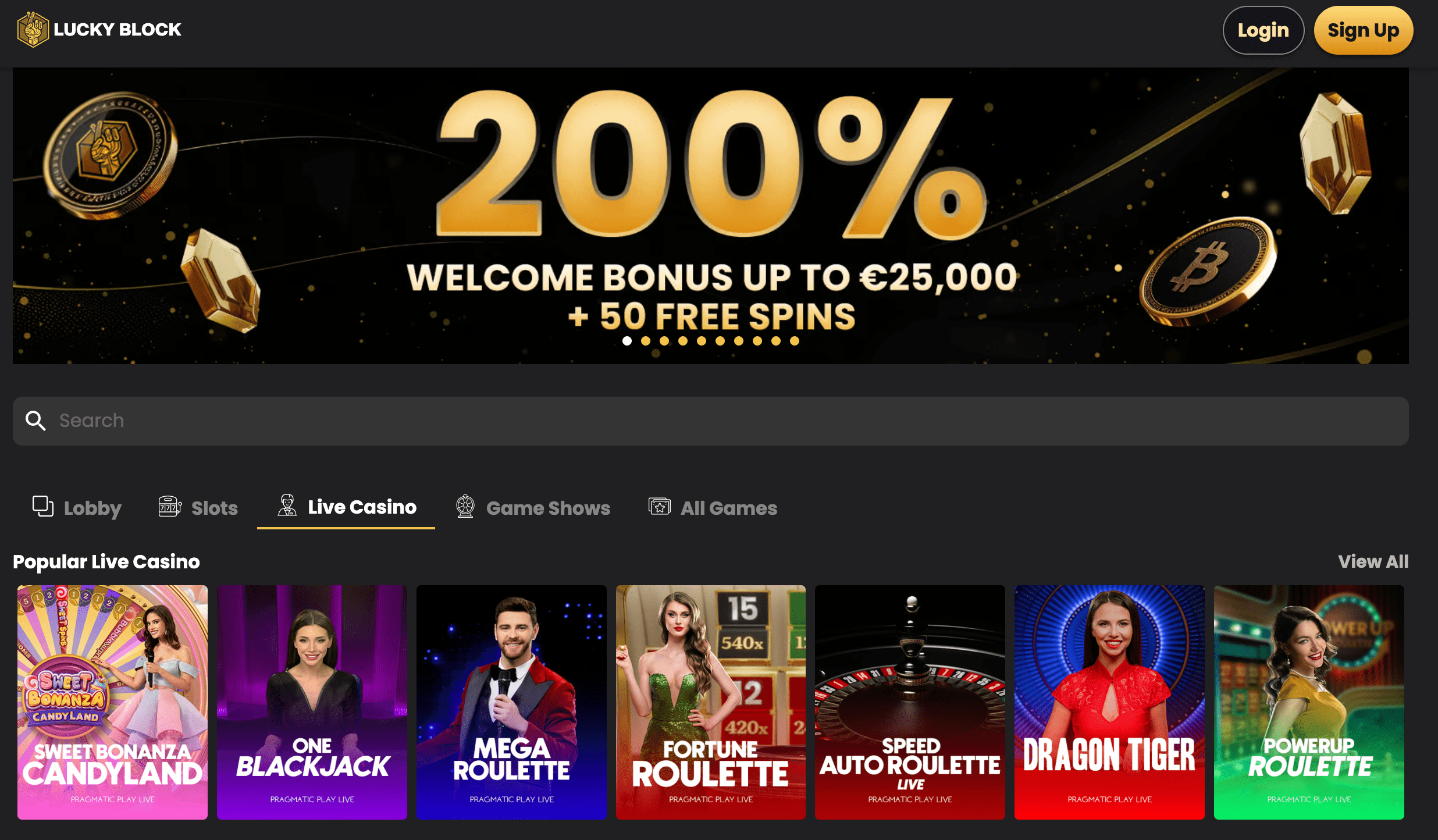Lucky Block Bitcoin Casino Review: Bonus 200% and Free Spins