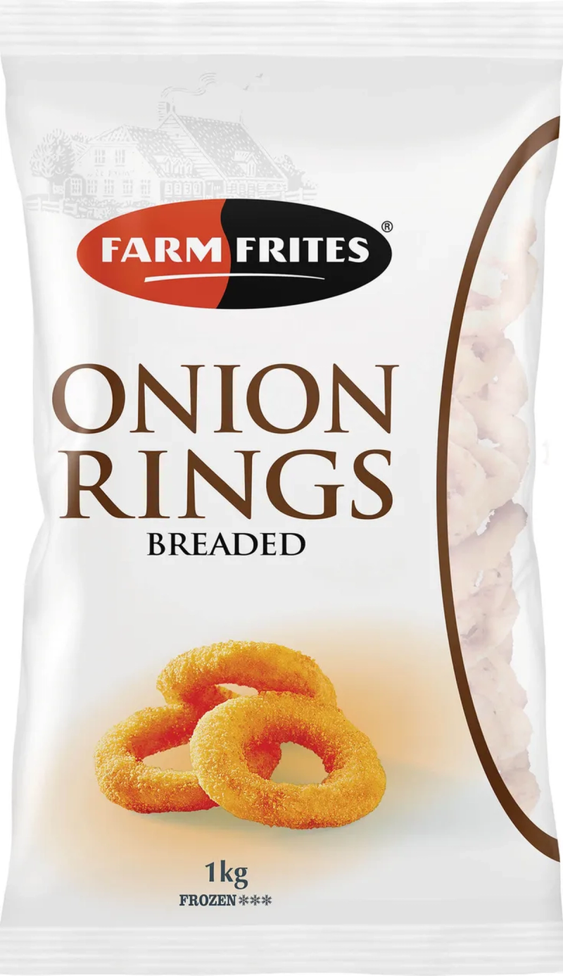 Кольца из рубленого лука в панировке Farm Frites 1кг