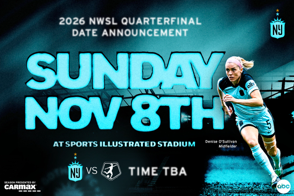 Date Set for Gotham FC’s Home NWSL Playoff Quarterfinal
