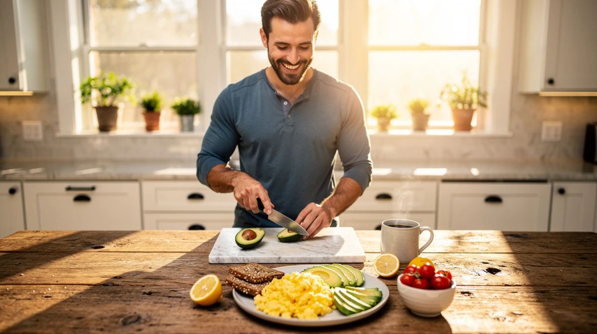 Breakfast Protein Men Over 50: The Leucine Threshold