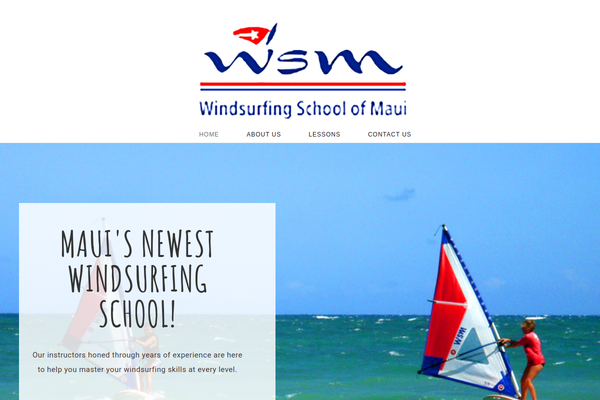 Screenshot of The Windsurfing School of Maui Screenshot of The Windsurfing School of Maui