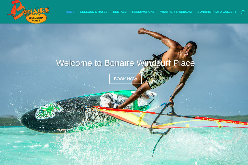 Screenshot of Bonaire Windsurf Place