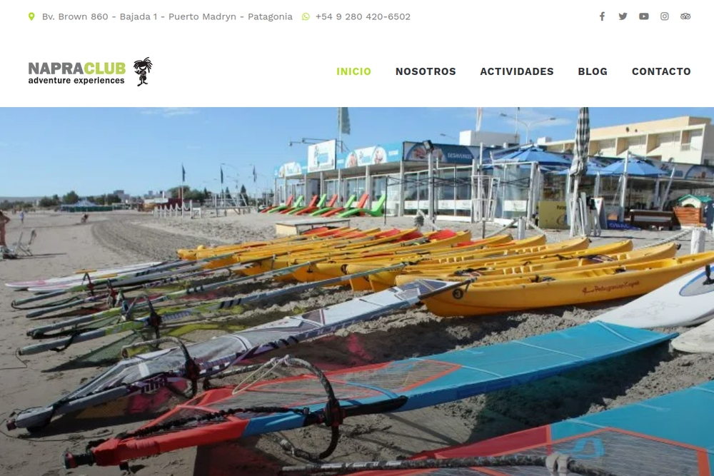 Screenshot of Napra Club