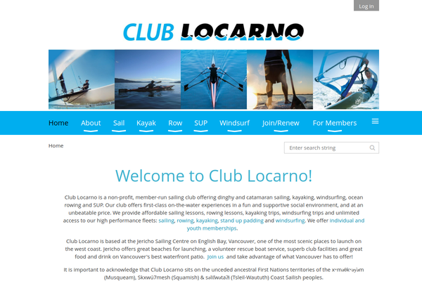 Screenshot of Club Locarno Screenshot of Club Locarno