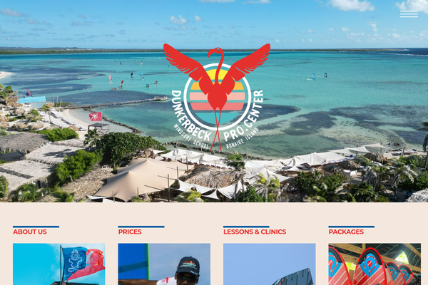 Screenshot of Dunkerbeck Pro Center Screenshot of Dunkerbeck Pro Center