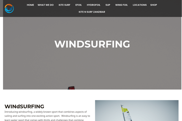 Screenshot of Windsurfing Dubai - Lessons and Rentals - Kite N Surf Screenshot of Windsurfing Dubai - Lessons and Rentals - Kite N Surf