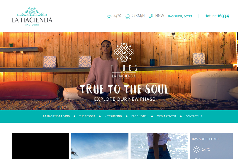 Screenshot of La Hacienda Ras Sudr