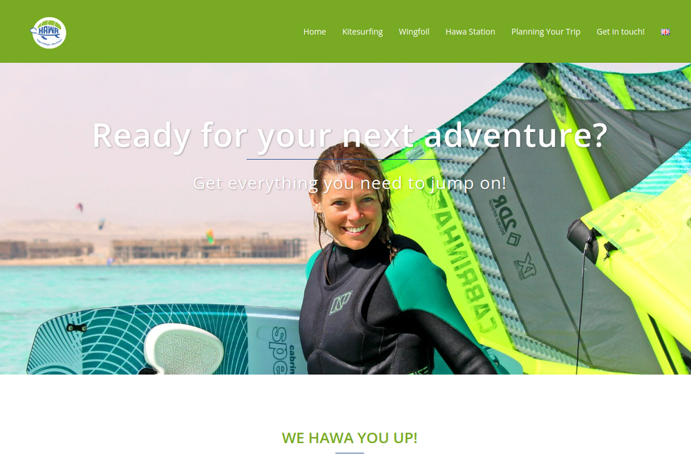 Screenshot of Hawa Safaga Kite & Surf