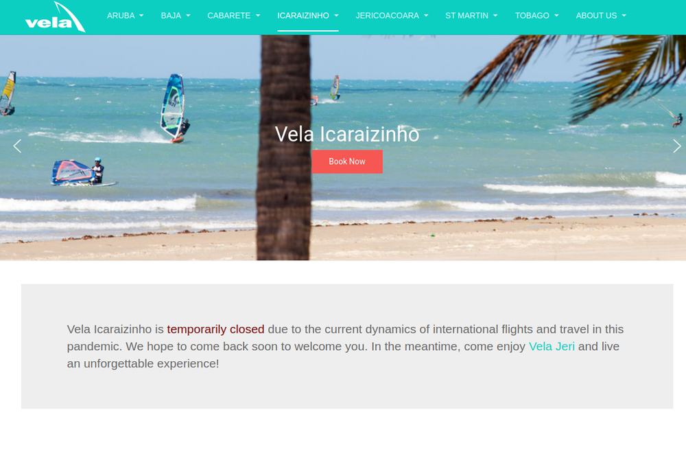 Screenshot of Vela Icaraizinho