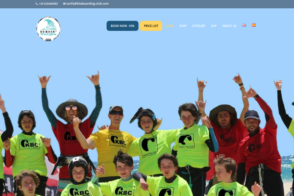 Screenshot of SurfinTarifa Screenshot of SurfinTarifa