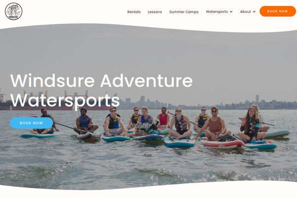 Screenshot of Windsure Adventure Watersports Screenshot of Windsure Adventure Watersports