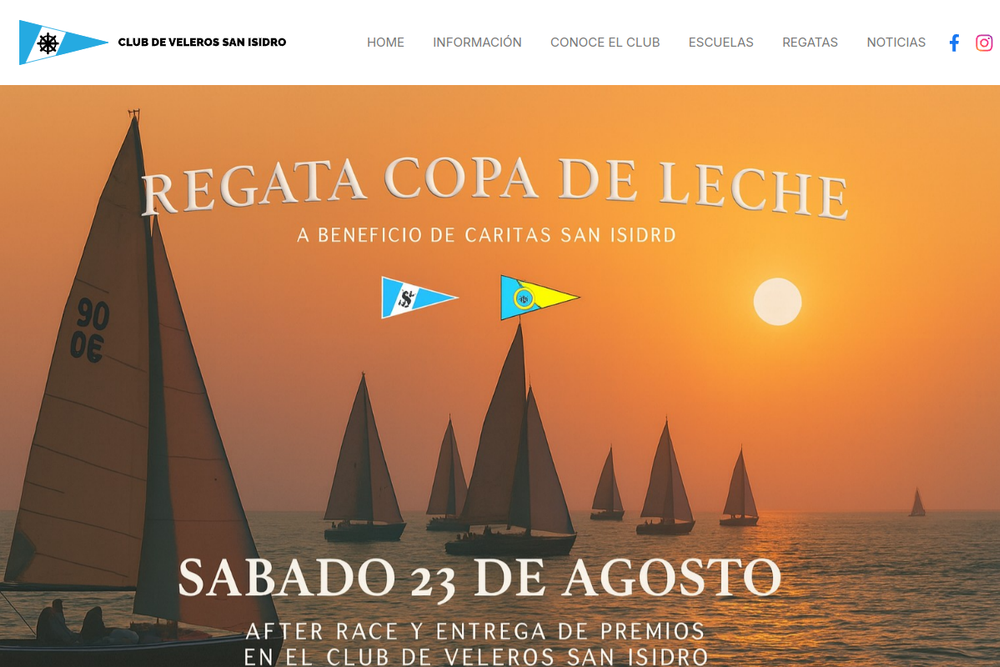 Screenshot of Club Velico San Isidro