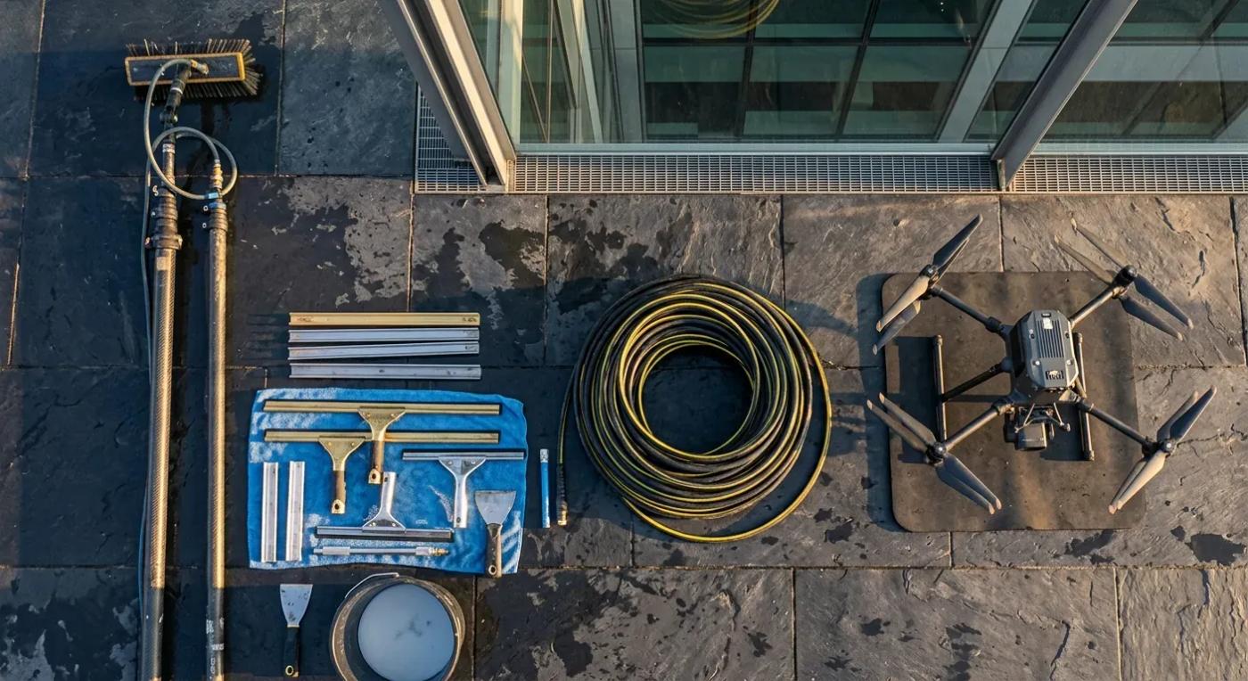 Utvendig vindusvask av næringsbygg i Oslo: Den komplette guiden