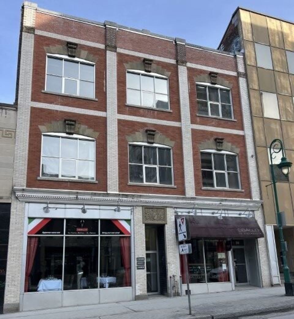 Façade de l'immeuble du 36, rue Wellington Nord
