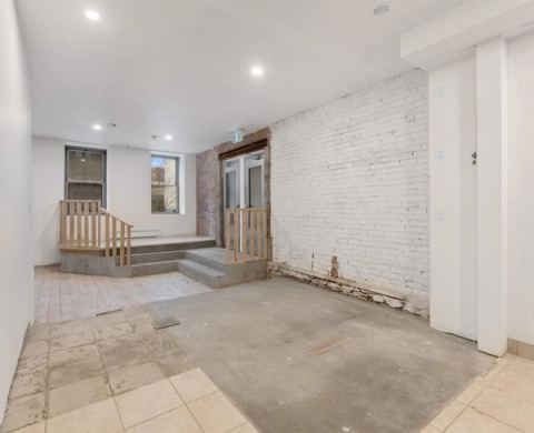 Intérieur du local à louer, 129A, rue Frontenac
