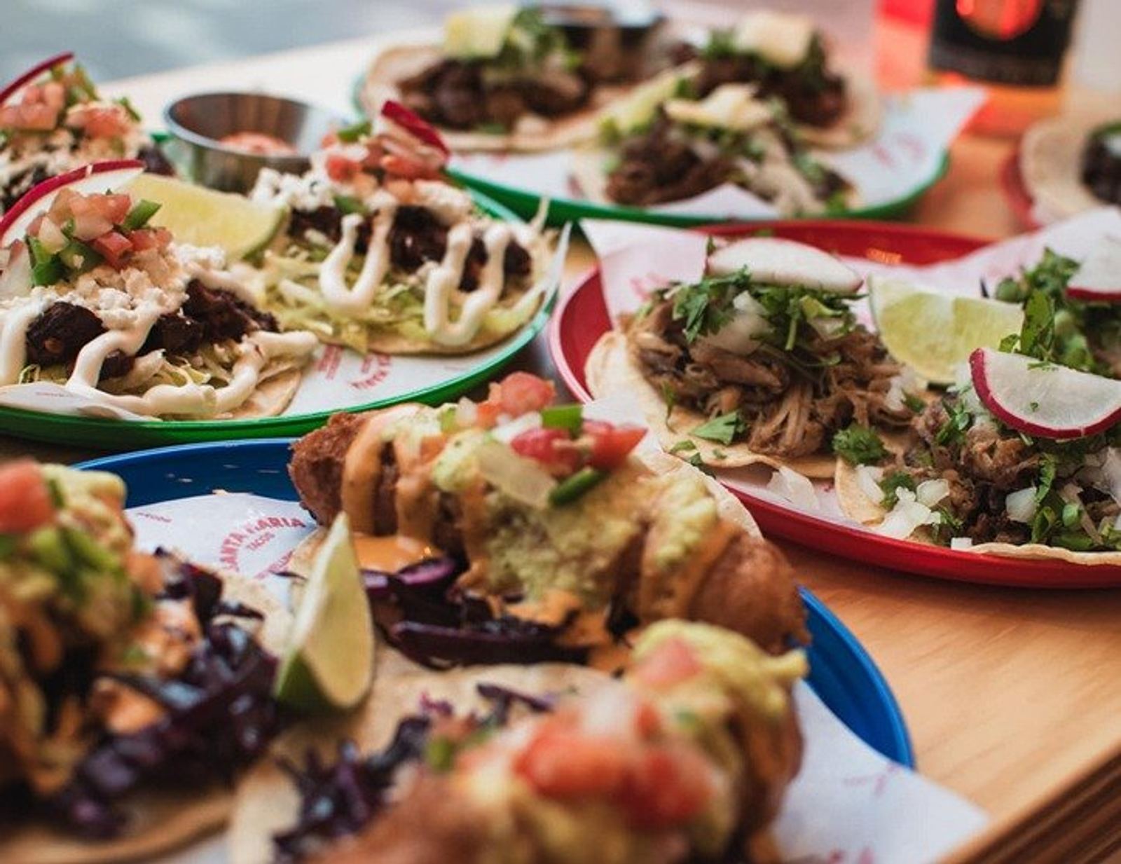 Assiettes de tacos