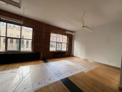 Intérieur du local à louer, 36, rue Wellington Nord