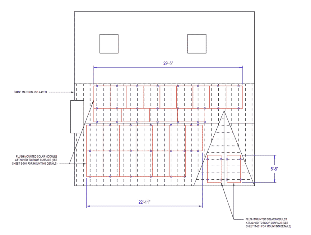 Electrical single-line diagram