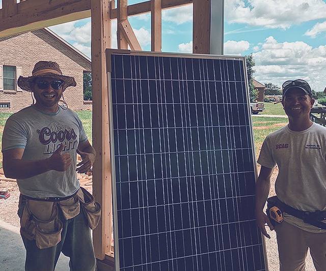 Unbound Solar customer install