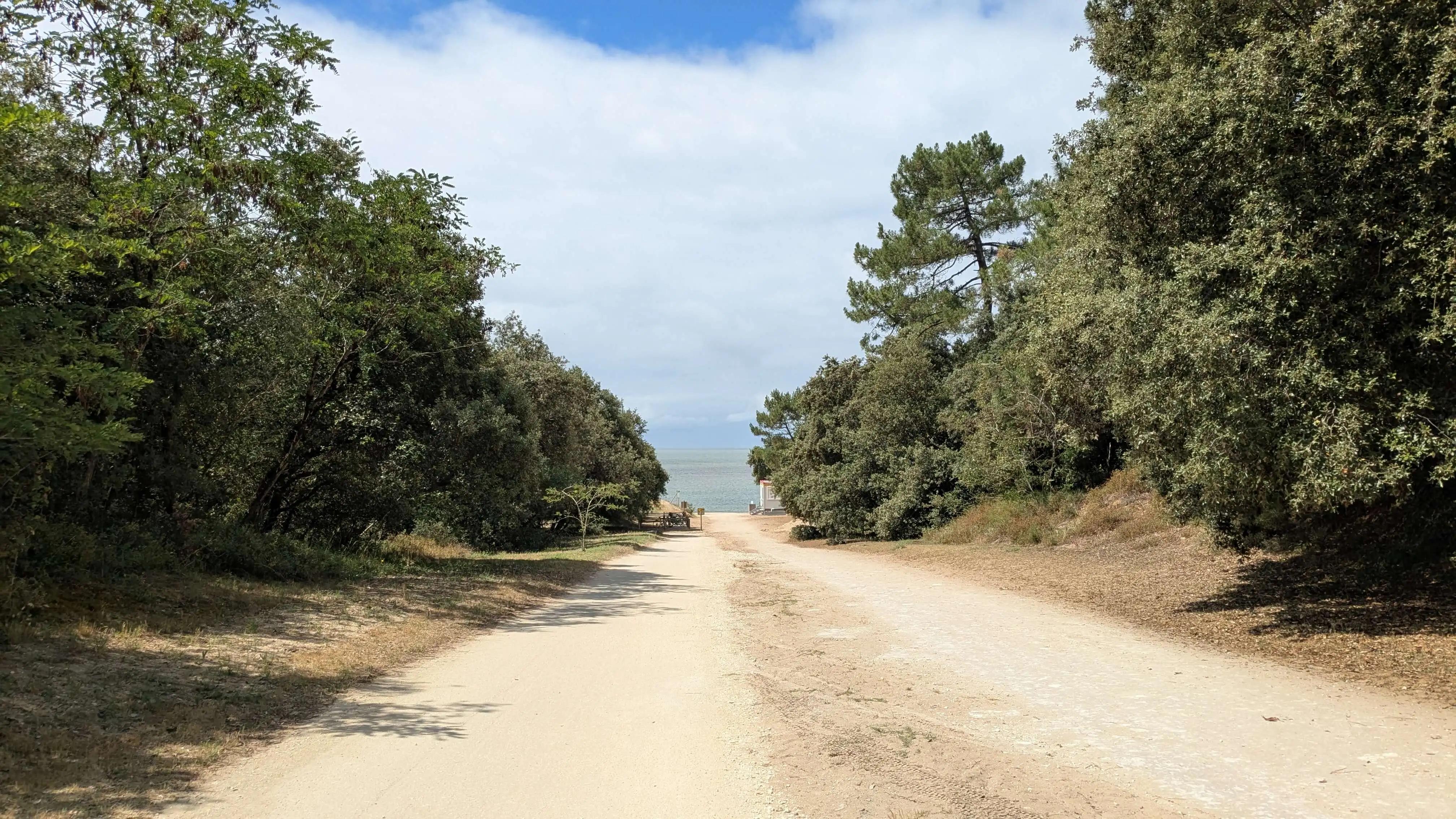 Trail to Plage Naturiste de la Lède France