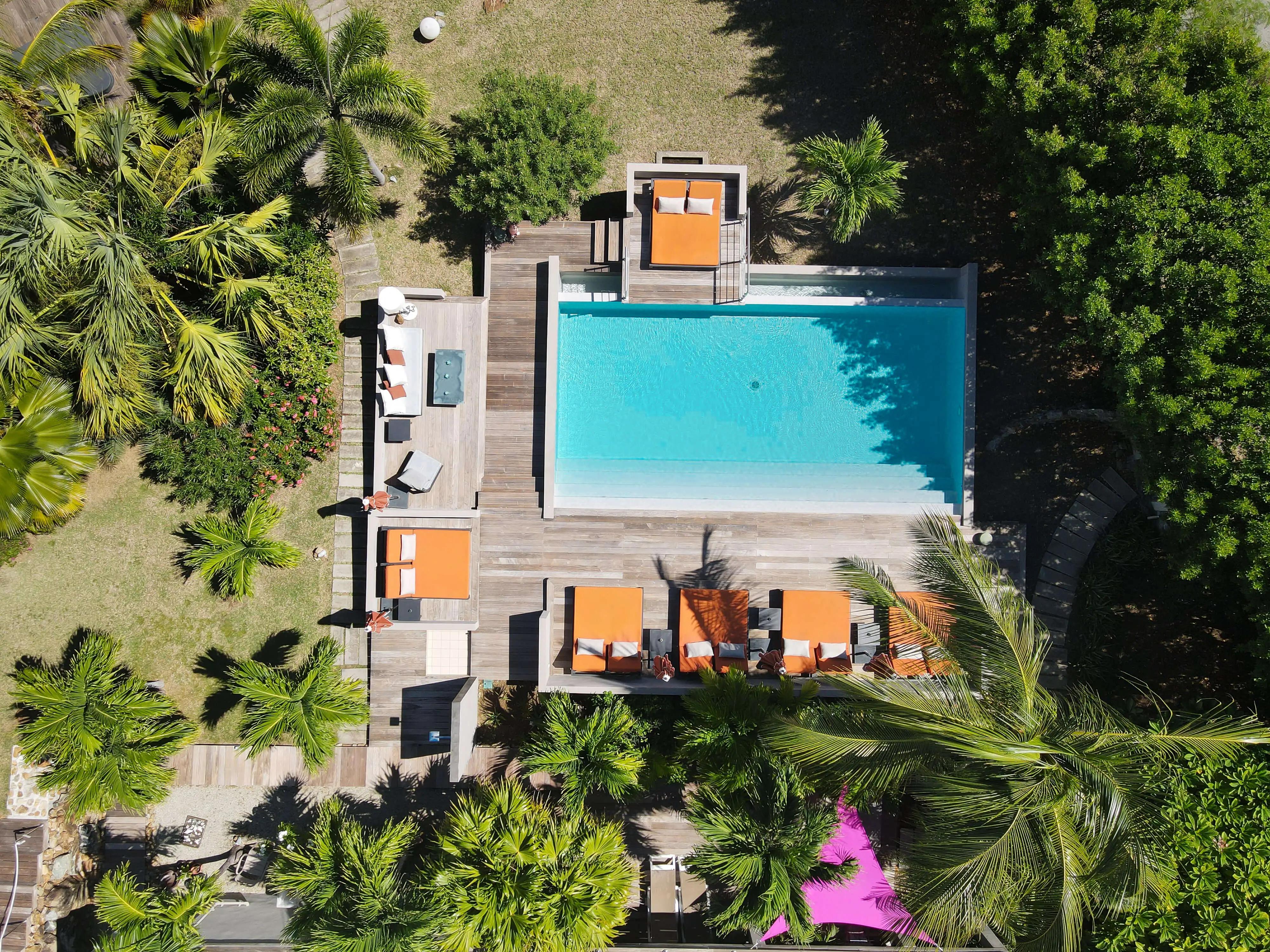 The new villa at Jardin d'O Saint Martin