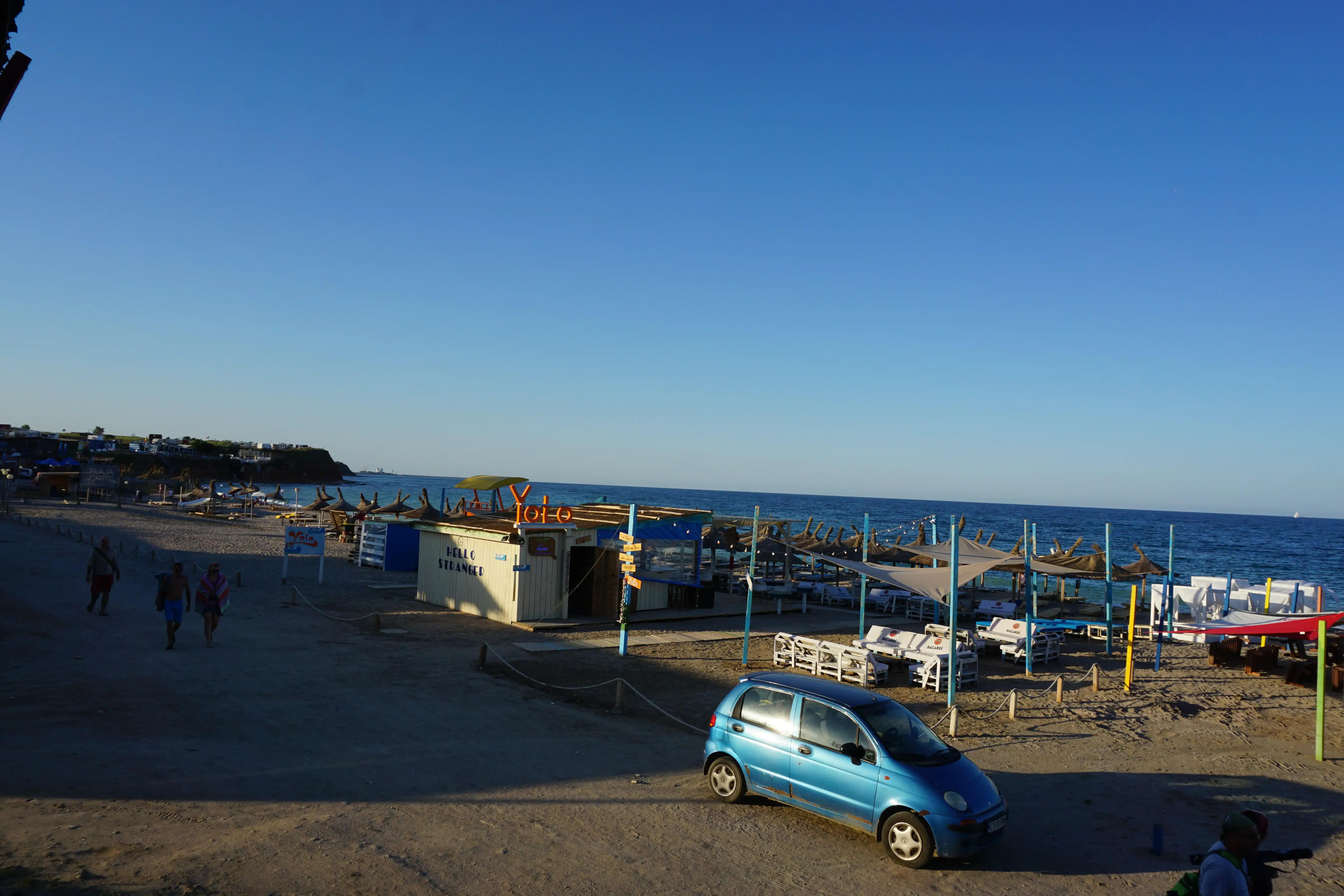Plenty of beach bars at Vama Veche