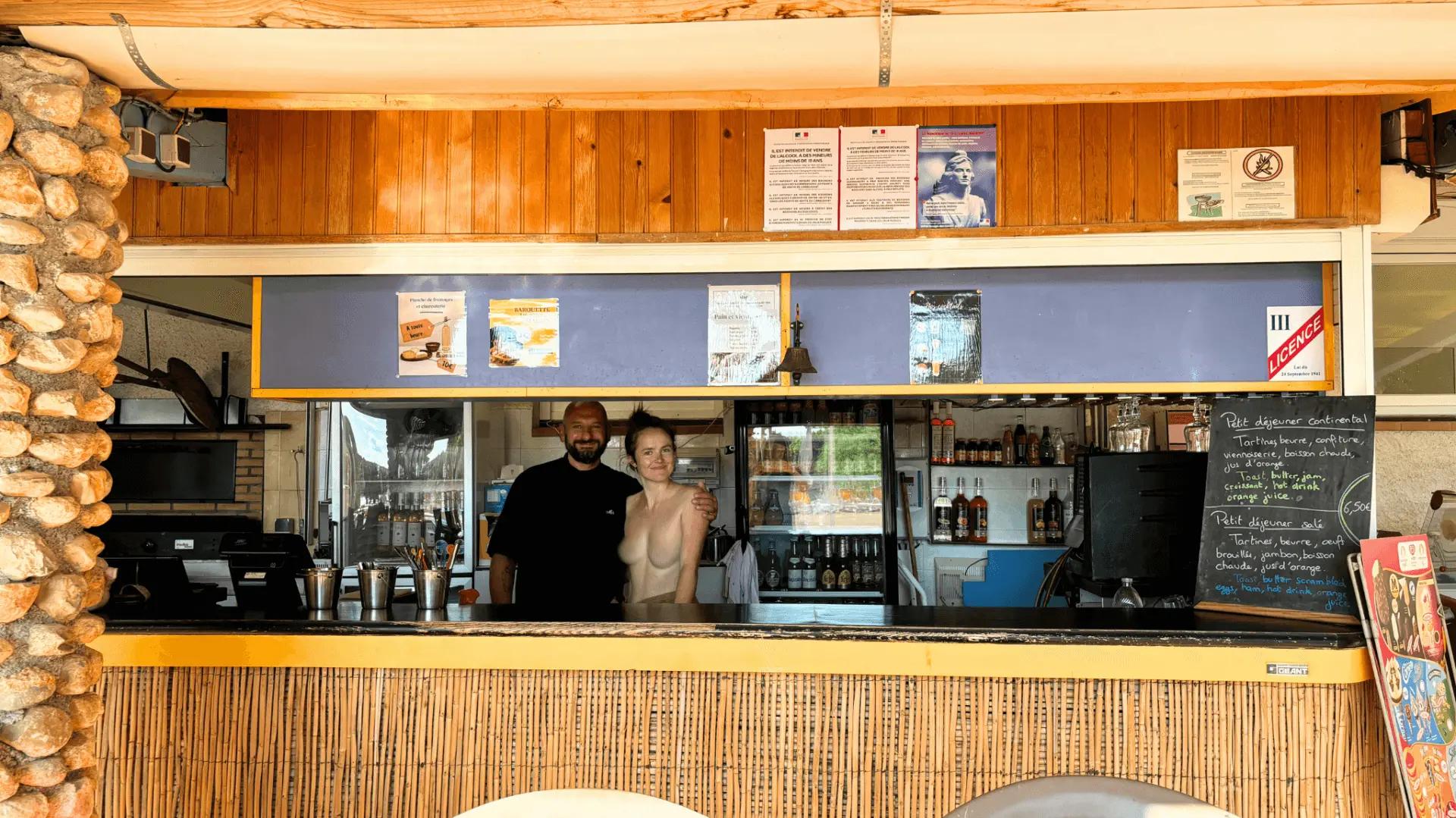 Classic and tasty French food is available