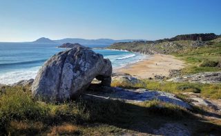 Praia de Área Longa Ou Baroña - Nude beach in Spain