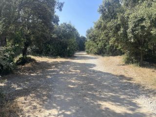 Parking along the small road leading to FKK Beach Simuni Croatia