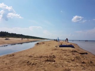 Vecāķi Nude Beach in Latvia