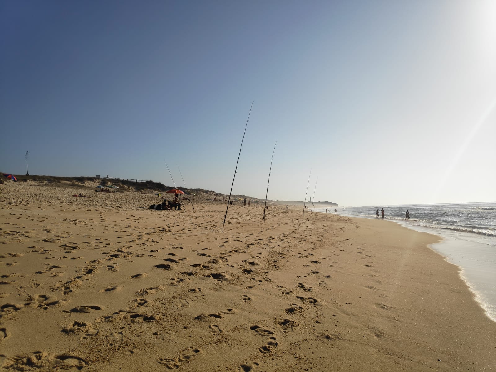 Sunsets here are stunning at Praia das Pedras Negras