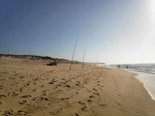 Sunsets here are stunning at Praia das Pedras Negras
