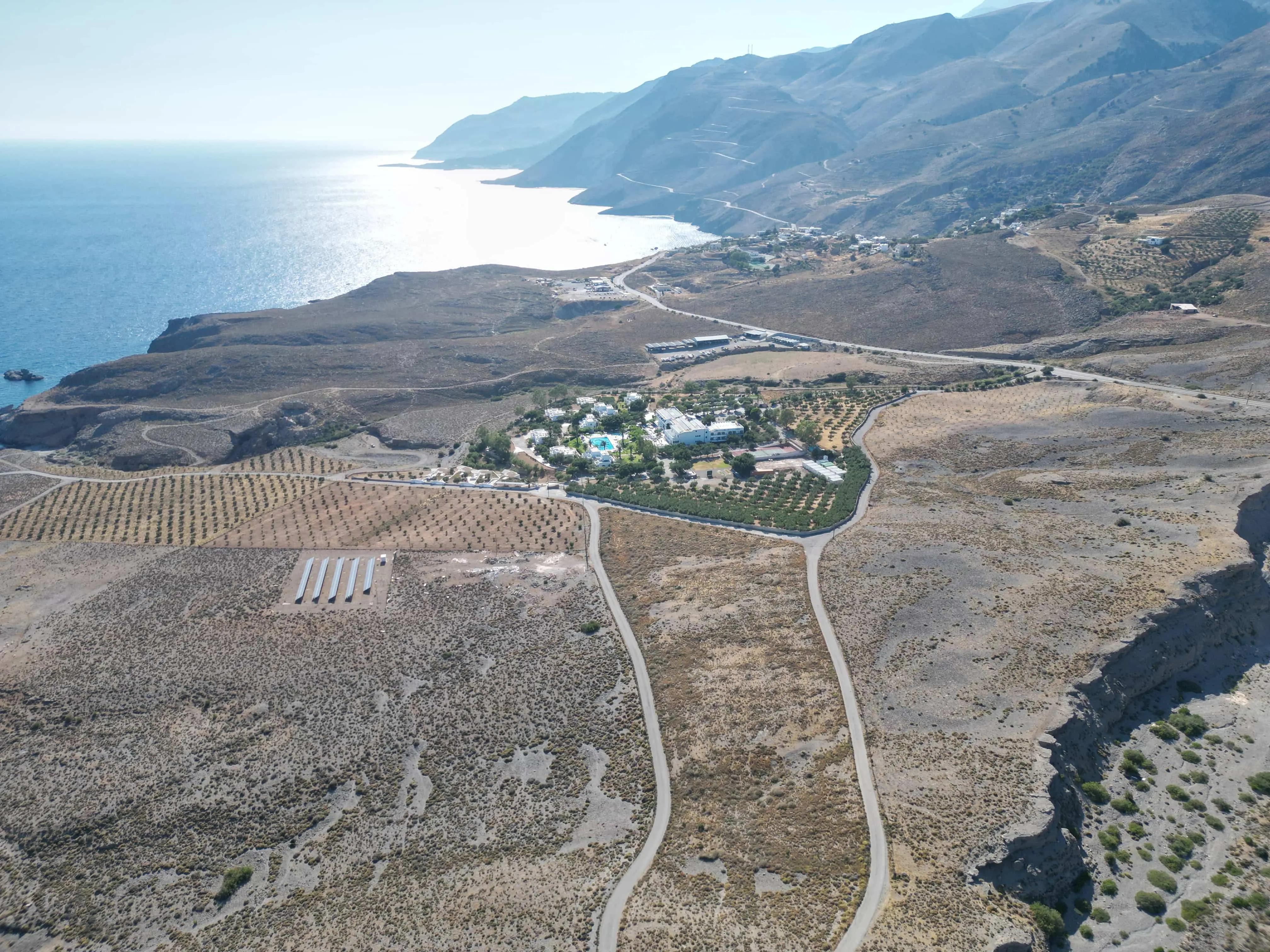 Amazing scenery of southern Crete at Vritomartis Naturist Resort