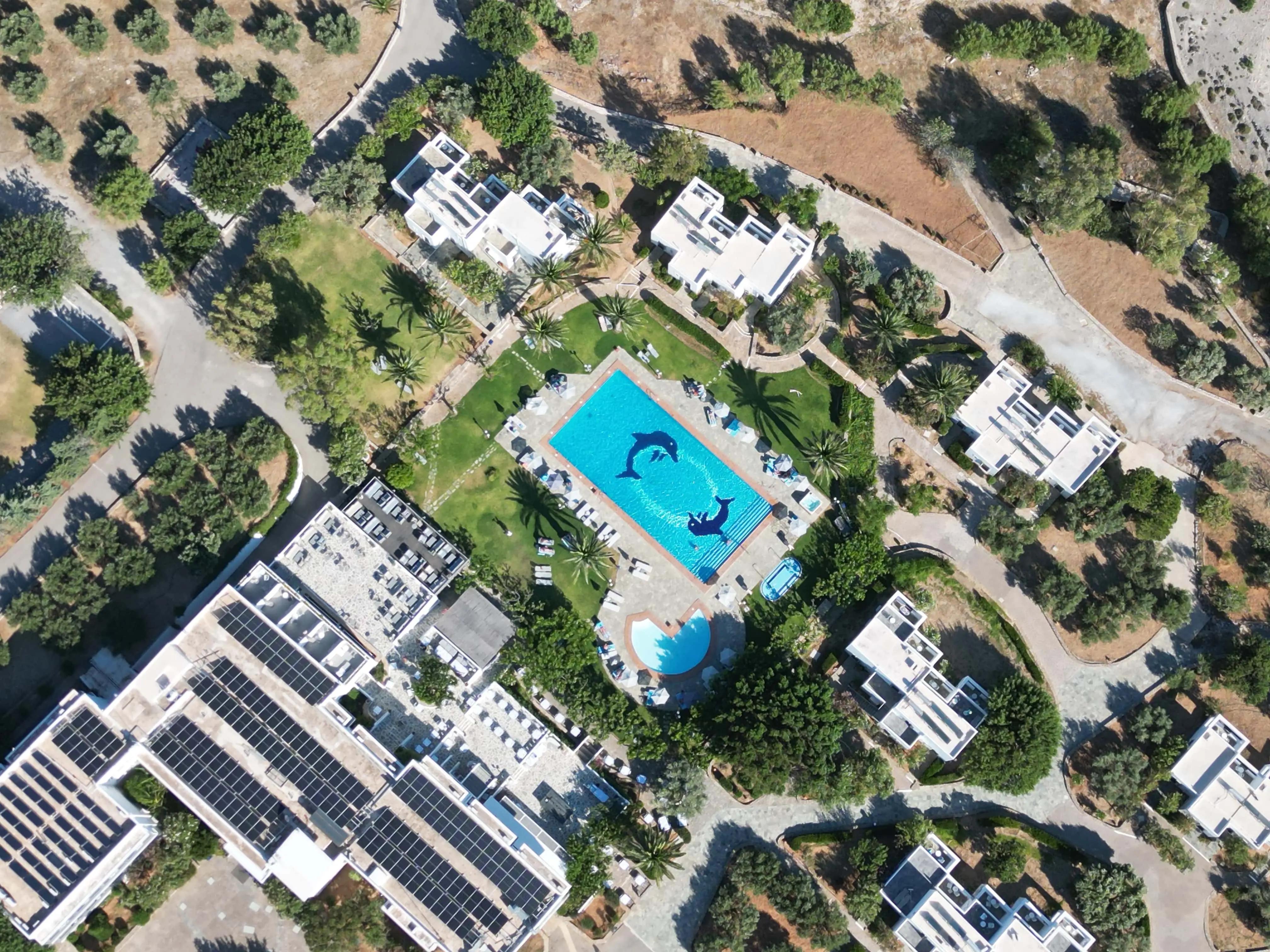 The sprawling grounds of Vritomartis Naturist Resort