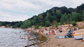 FKK-Bereich Strandbad Süd - Nude beach in Germany